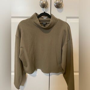 Express Mock Neck sweatshirt